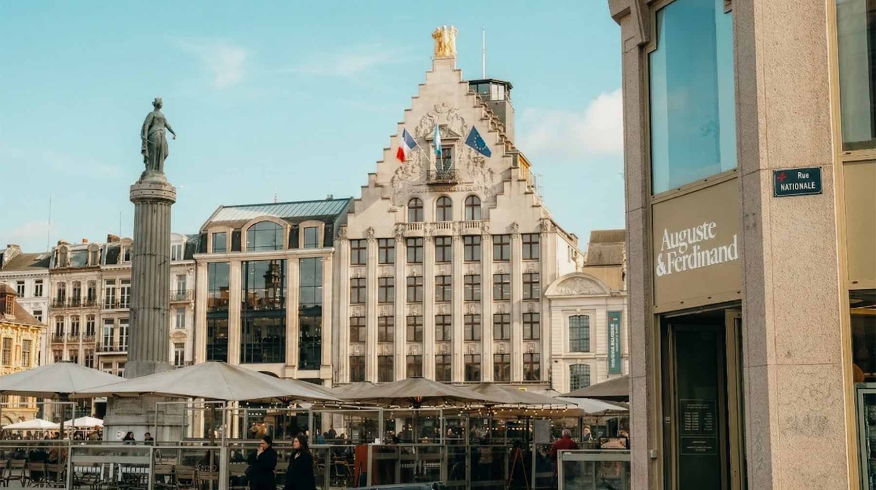 façade Auguste et Ferdinand rue Jean-Jaurès à Roubaix